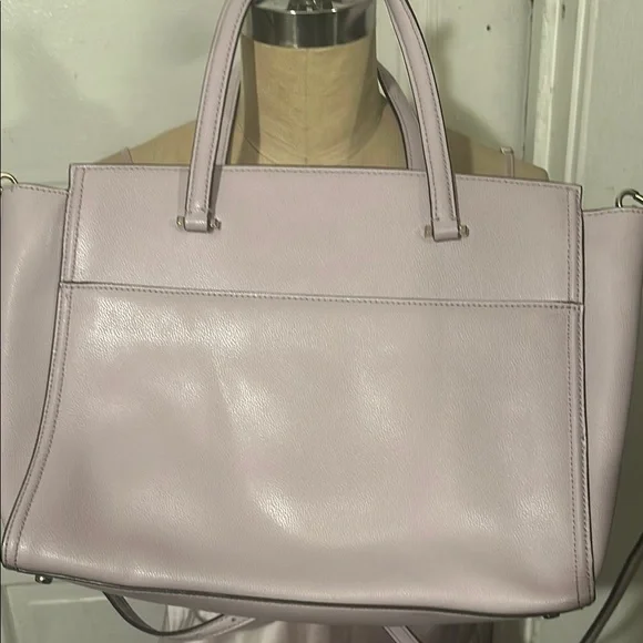 Kate Spade light Lavender Leather Tote Bag - Picture 2 of 13
